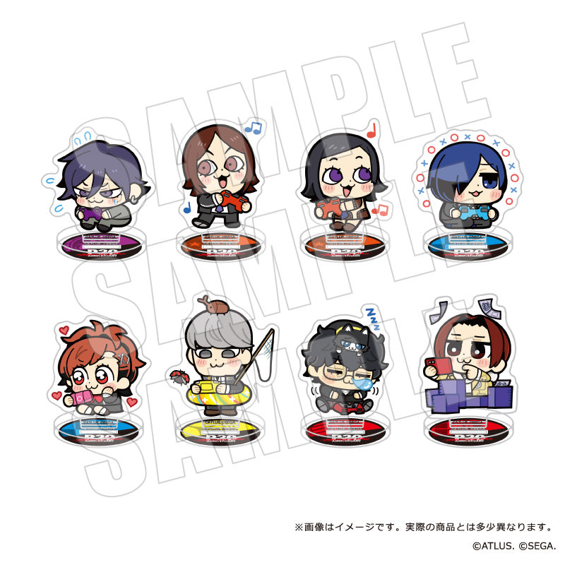 Persona 30th Protagonist x Bkub Trading Mini Acrylic Stand