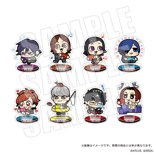 Persona 30th Protagonist x Bkub Trading Mini Acrylic Stand