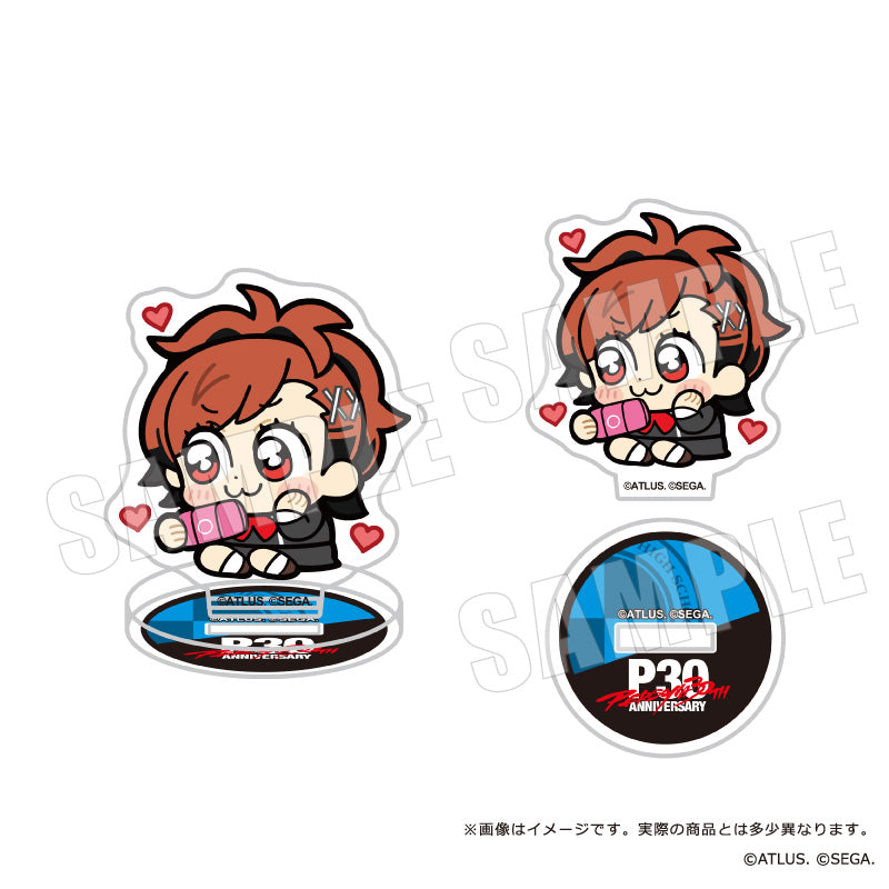 Persona 30th Protagonist x Bkub Trading Mini Acrylic Stand