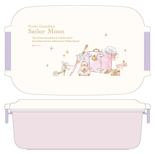 Sailor Moon Lunchbox with Partition [PL-1R]