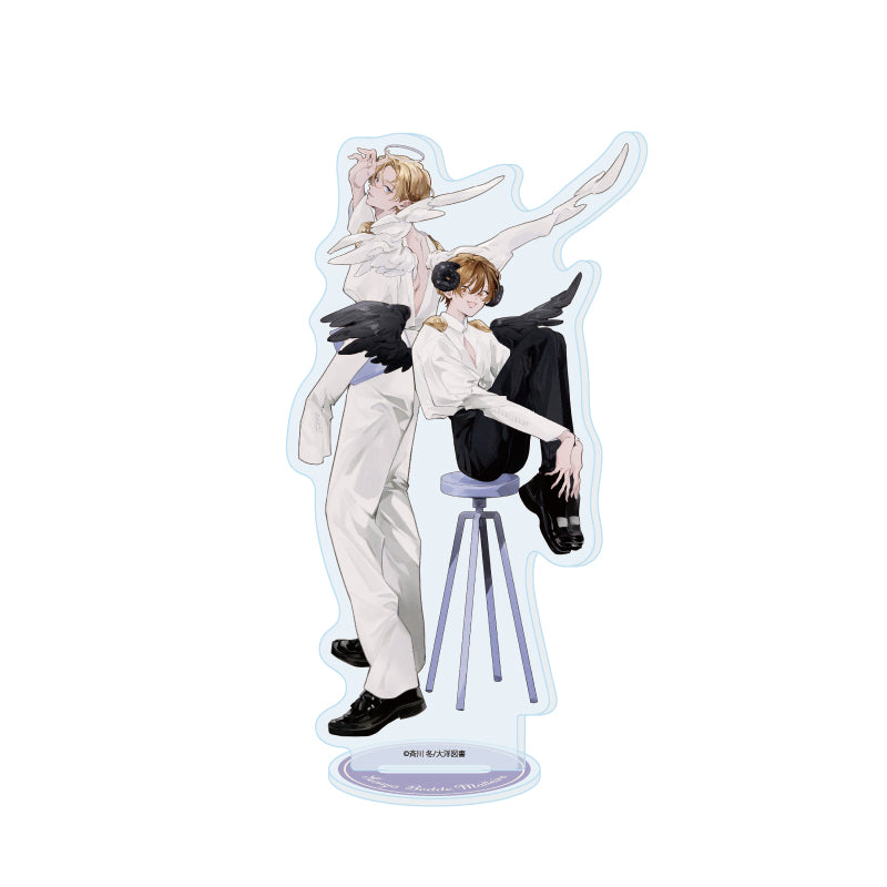 Konya Bed de Matte Iro 01 Acrylic Stand [Fujisuke Kagetora & Nakajo Haruta]