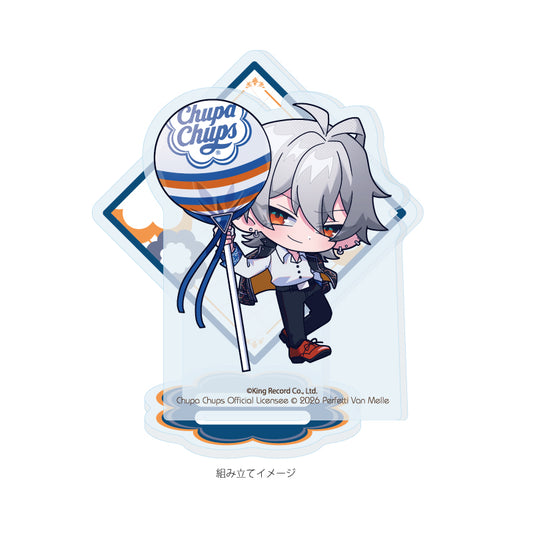 Hypnosis Mic -Division Rap Battle- x Chupa Chups Acrylic Stand [Aohitsugi Samatoki]