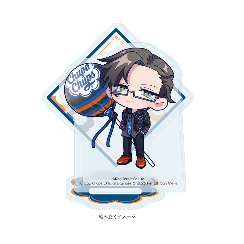 Hypnosis Mic -Division Rap Battle- x Chupa Chups Acrylic Stand [Iruma Jyuto]