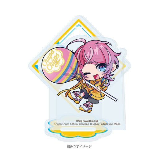 Hypnosis Mic -Division Rap Battle- x Chupa Chups Acrylic Stand [Amemura Ramuda]
