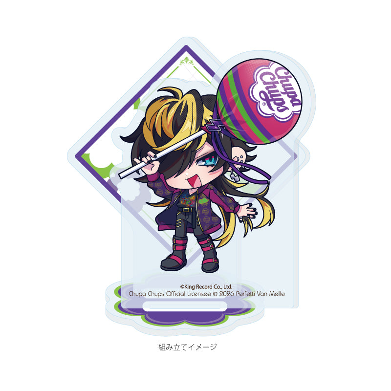 Hypnosis Mic -Division Rap Battle- x Chupa Chups Acrylic Stand [Jyushi Aimono]