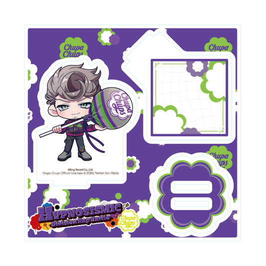 Hypnosis Mic -Division Rap Battle- x Chupa Chups Acrylic Stand [Amaguni Hitoya]
