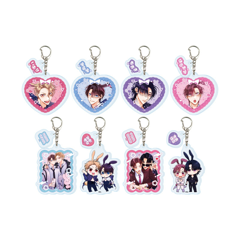Totofumi Works 01 Official & Original Illustration Trading Acrylic Keychain