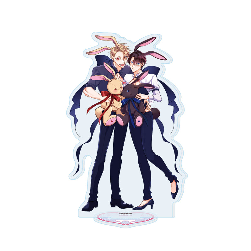 Totofumi Works 01 Acrylic Stand [Densetsu no Yarichin VS Teppeki no Shiriana]