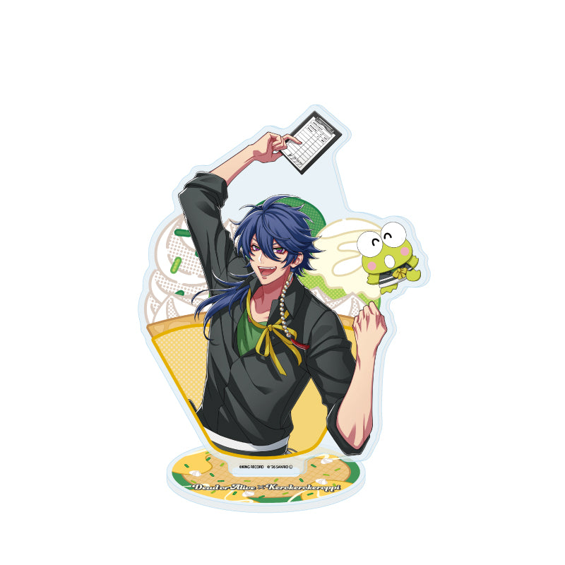 Hypnosis Mic -Division Rap Battle- Sanrio Collaboration Acrylic Stand [Dice Arigusawa x Keroppi]