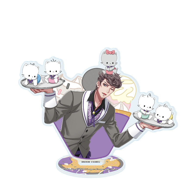 Hypnosis Mic -Division Rap Battle- Sanrio Collaboration Acrylic Stand [Hitoya Amaguni x Nya-ni-nyu-nye-nyon]