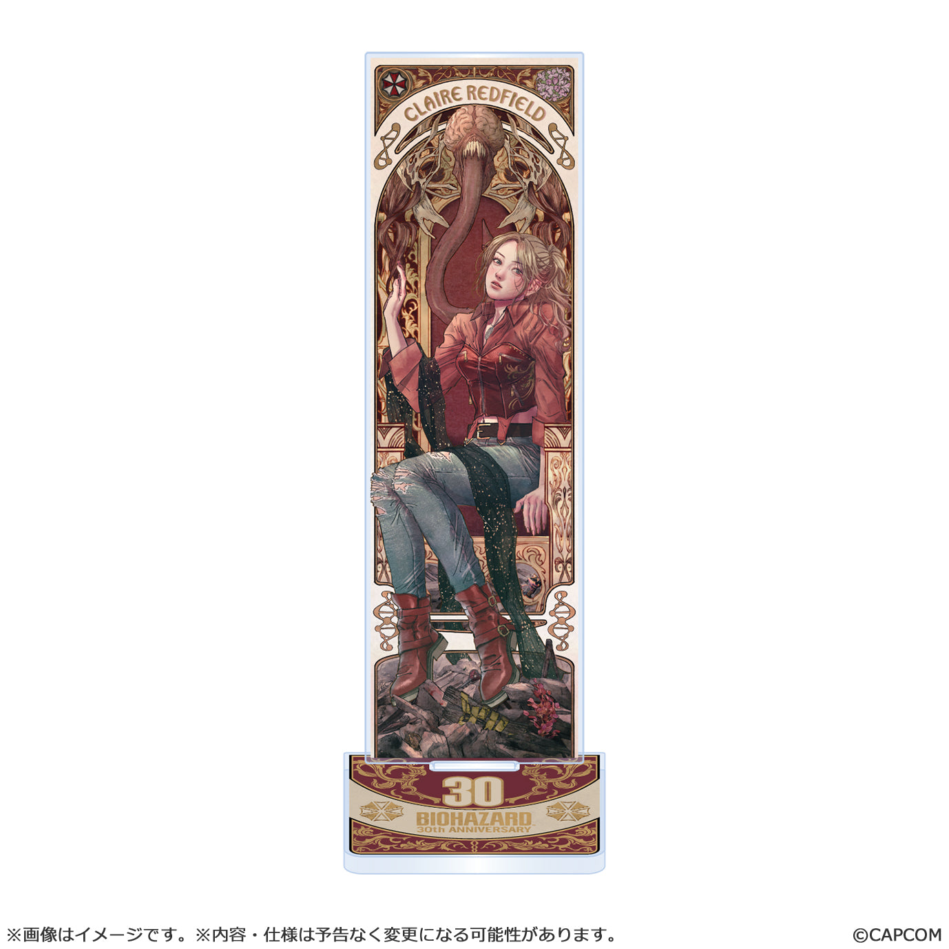 Resident Evil 30th Anniversary Acrylic Stand [Claire Redfield]