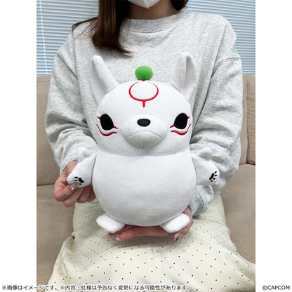 Okami 20th Anniversary MochiKawa Plush [Amaterasu (Middle)]