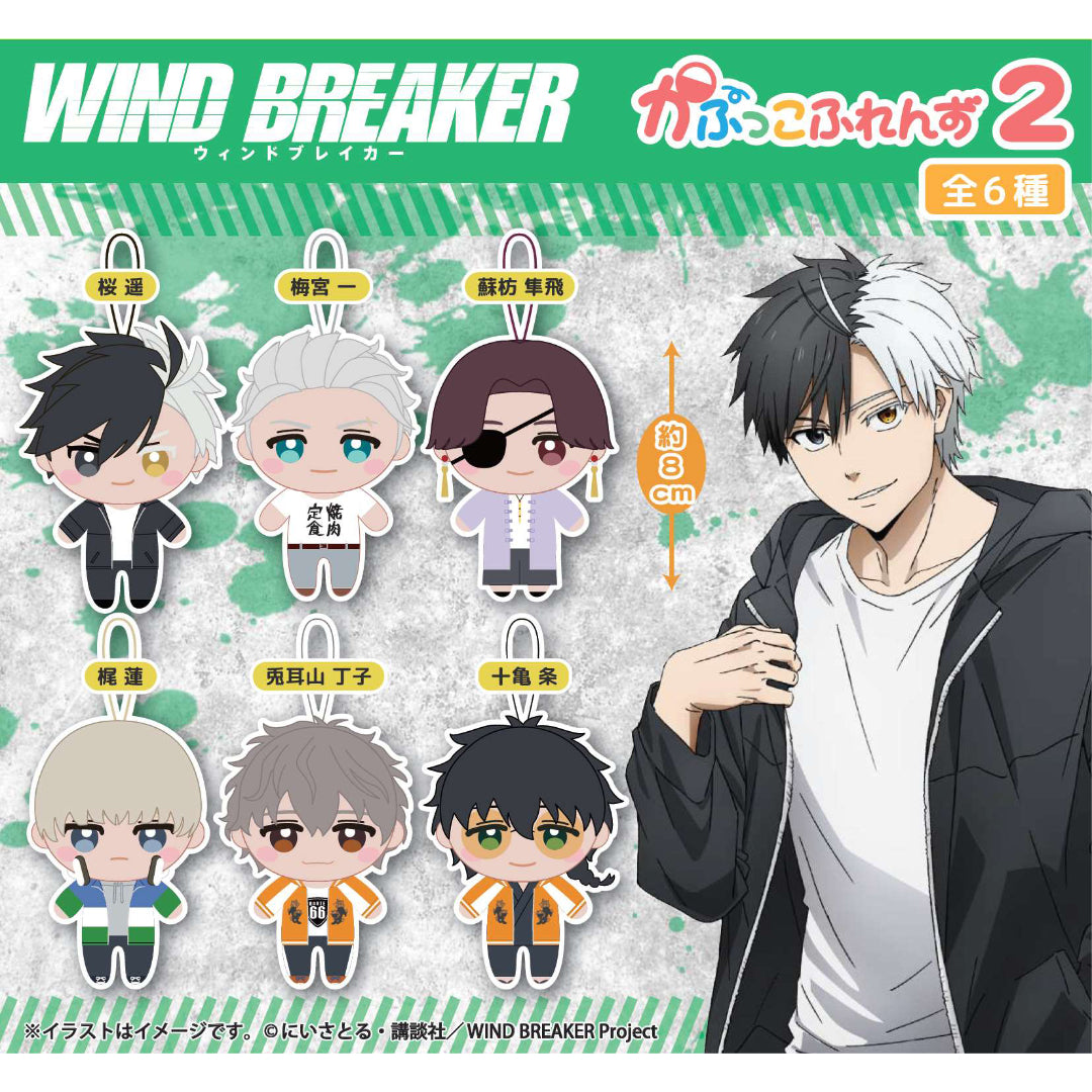 WIND BREAKER Kapukko Friends 2 Plush