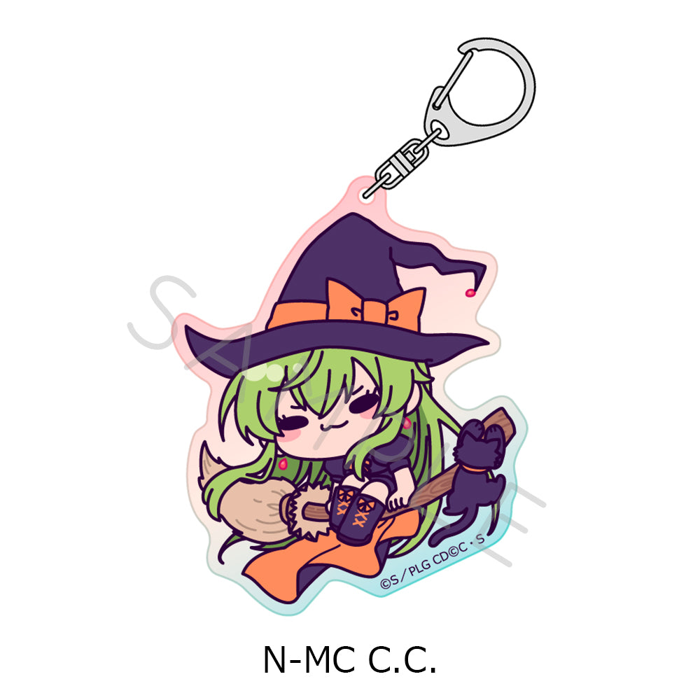 Code Geass Lelouch of the Rebellion (Vol. 4) Halloween ver. Acrylic Keychain [C.C.]