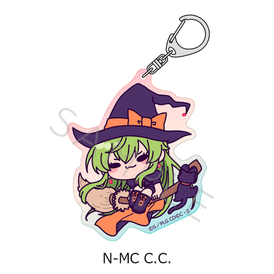 Code Geass Lelouch of the Rebellion (Vol. 4) Halloween ver. Acrylic Keychain [C.C.]