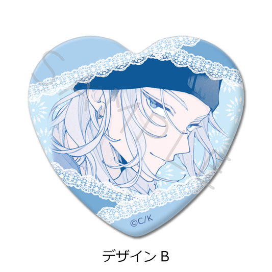 Fall in Love, You False Angels Heart Can Badge [Design B]
