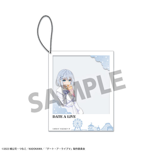 Date a Live V (Amusement Park Date ver.) Polaroid-style Acrylic Keychain [Origami Tobiichi]