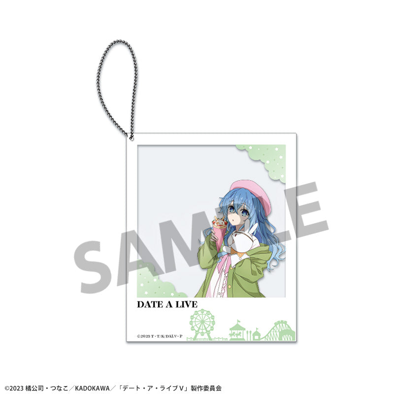 Date a Live V (Amusement Park Date ver.) Polaroid-style Acrylic Keychain [Yoshino Himekawa]