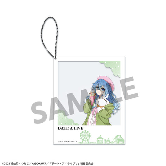 Date a Live V (Amusement Park Date ver.) Polaroid-style Acrylic Keychain [Yoshino Himekawa]