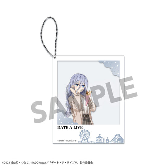 Date a Live V (Amusement Park Date ver.) Polaroid-style Acrylic Keychain [Mio Takamiya]