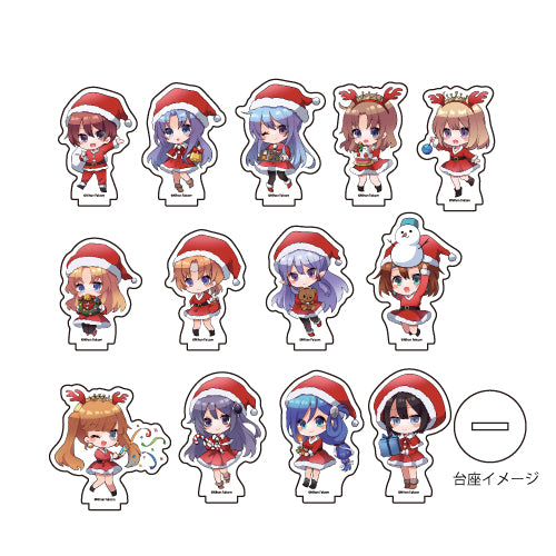 [FULL CASE] Ys Series (Christmas ver.) Trading Mini Acrylic Stand