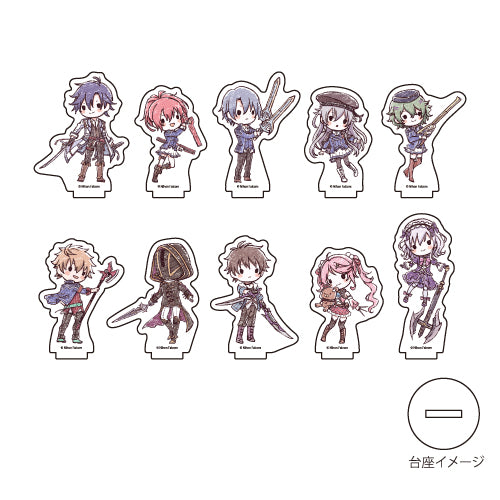 The Legend of Heroes: Trails of Cold Steel GraffArt Trading Mini Acrylic Stand