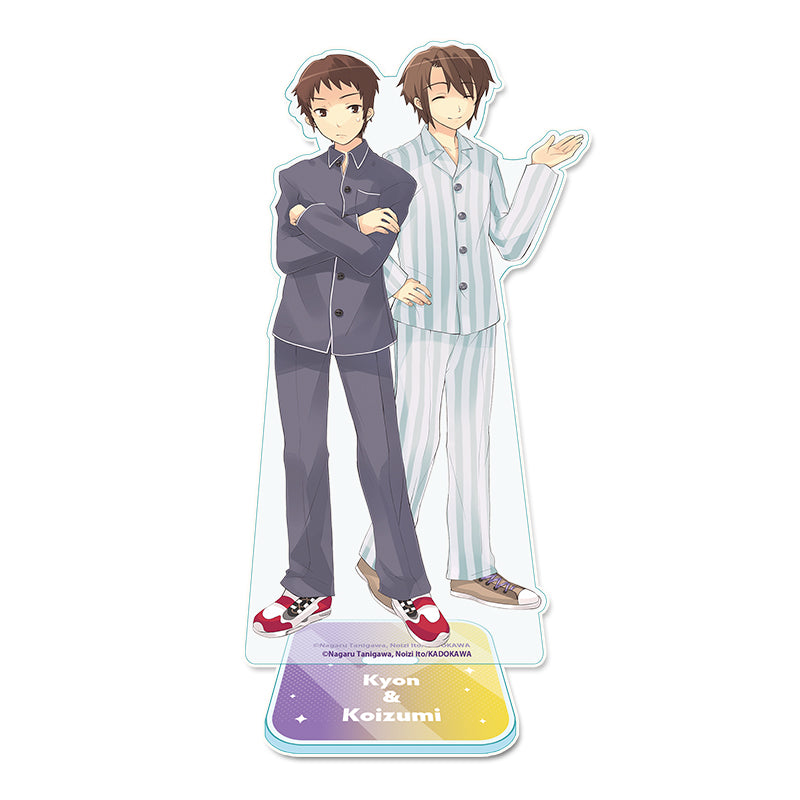 Haruhi Suzumiya Series Acrylic Stand [Kyon & Koizumi]