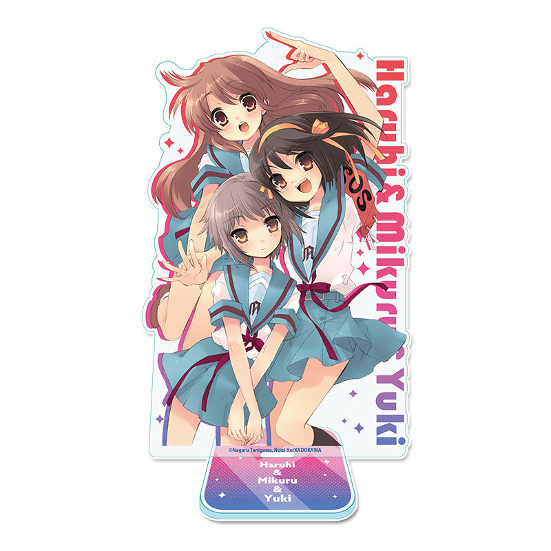 Haruhi Suzumiya Series Acrylic Stand [Haruhi & Mikuru & Yuki]