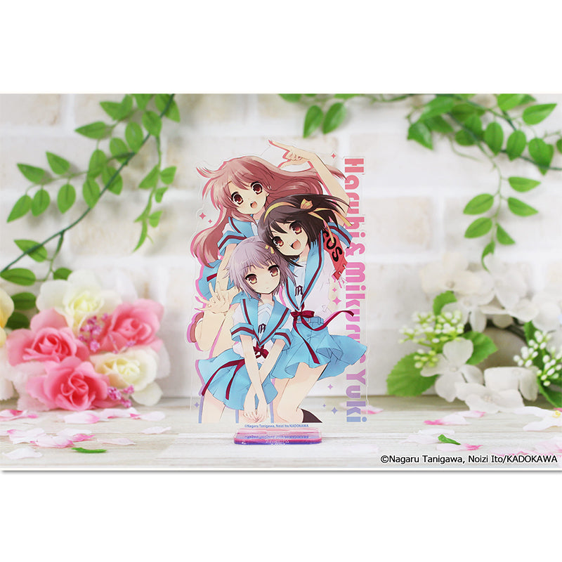 Haruhi Suzumiya Series Acrylic Stand [Haruhi & Mikuru & Yuki]