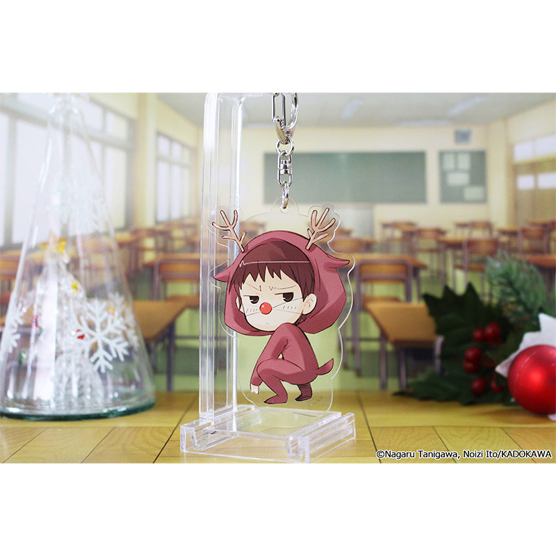 Haruhi Suzumiya Series Mini Character Acrylic Keychain [Kyon]