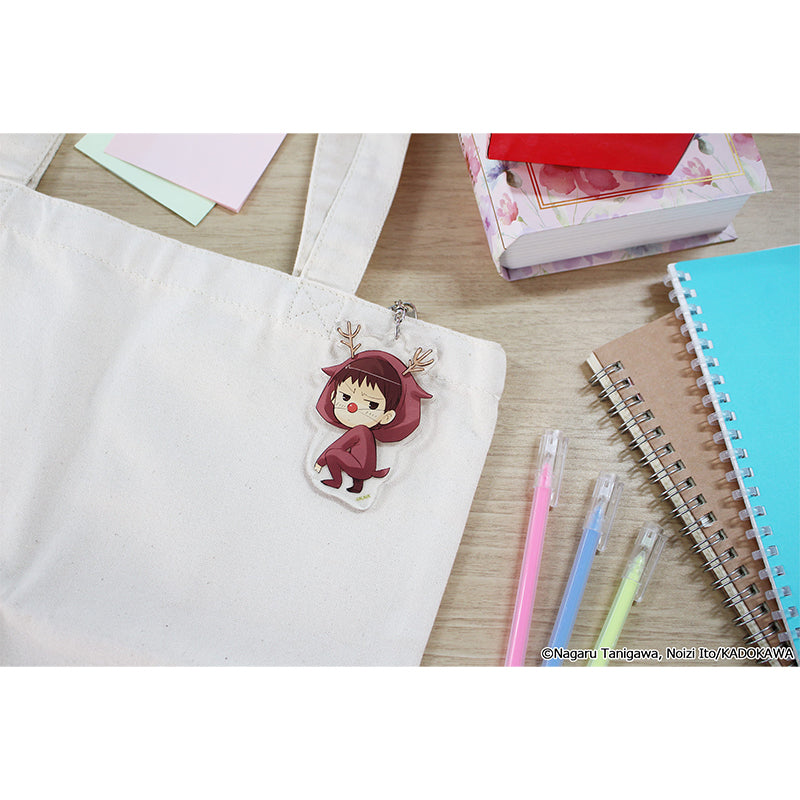 Haruhi Suzumiya Series Mini Character Acrylic Keychain [Kyon]