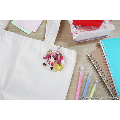 Haruhi Suzumiya Series Mini Character Acrylic Keychain [Mikuru Asahina]