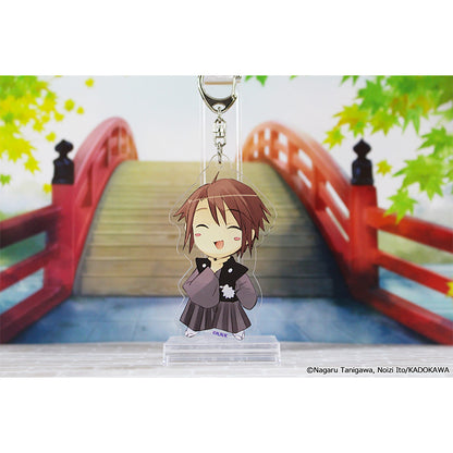 Haruhi Suzumiya Series Mini Character Acrylic Keychain [Itsuki Koizumi]