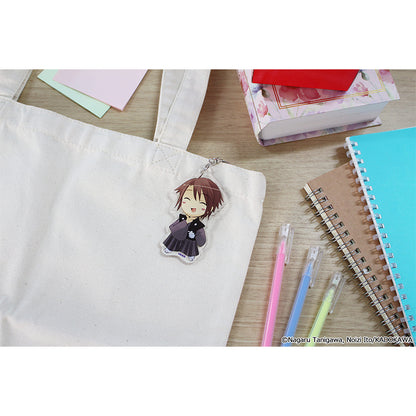 Haruhi Suzumiya Series Mini Character Acrylic Keychain [Itsuki Koizumi]