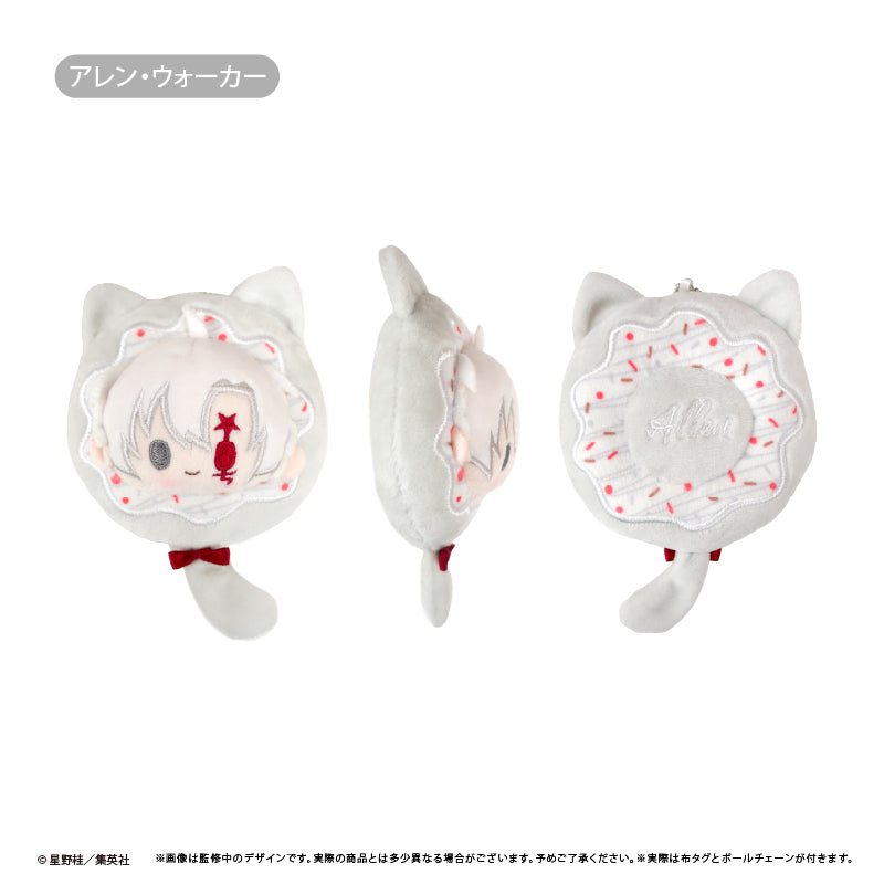 D.Gray-man Donut Tapi-nui Plush Keychain [Allen Walker]
