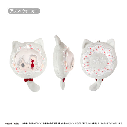 D.Gray-man Donut Tapi-nui Plush Keychain [Allen Walker]