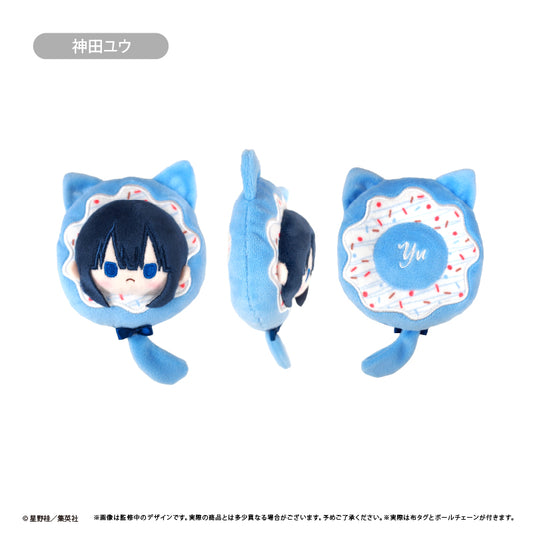 D.Gray-man Donut Tapi-nui Plush Keychain [Kanda Yu]