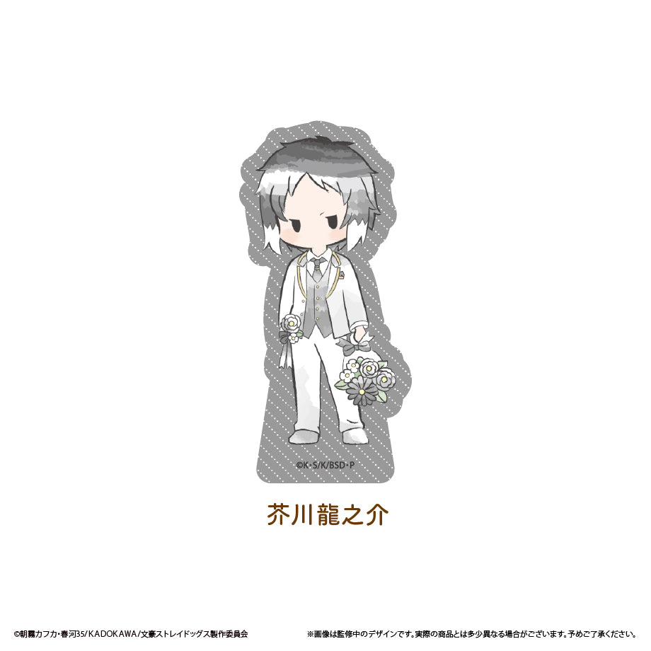 Bungo Stray Dogs Retro-tic (Flower ver.) Acrylic Block [Akutagawa Ryunosuke]