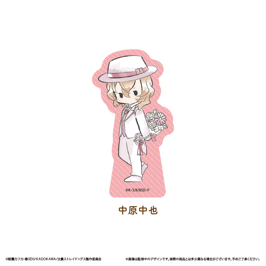 Bungo Stray Dogs Retro-tic (Flower ver.) Acrylic Block [Chuuya Nakahara]