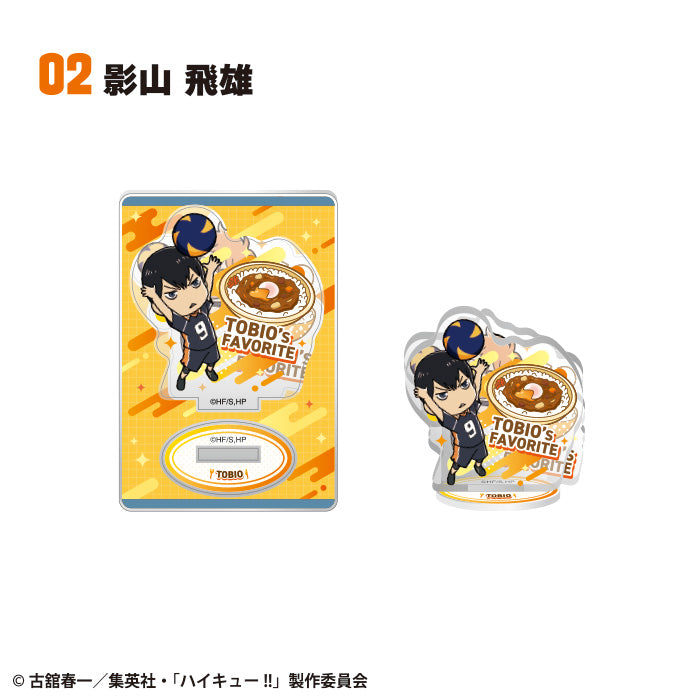 Haikyuu!! Character Gourmet 2 Trading Acrylic Stand