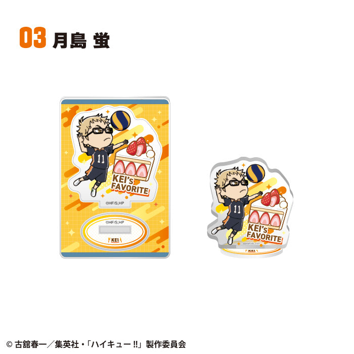 Haikyuu!! Character Gourmet 2 Trading Acrylic Stand