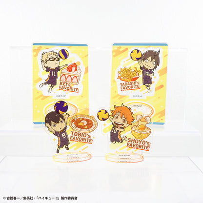 Haikyuu!! Character Gourmet 2 Trading Acrylic Stand