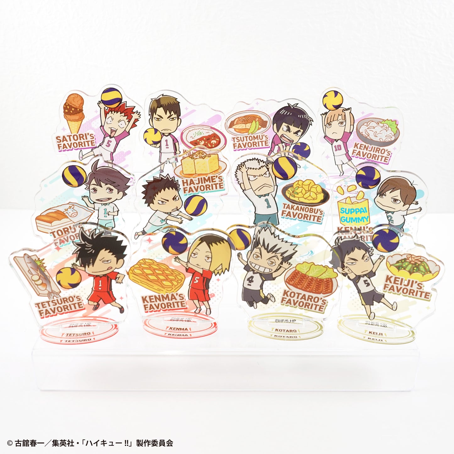 Haikyuu!! Character Gourmet 2 Trading Acrylic Stand