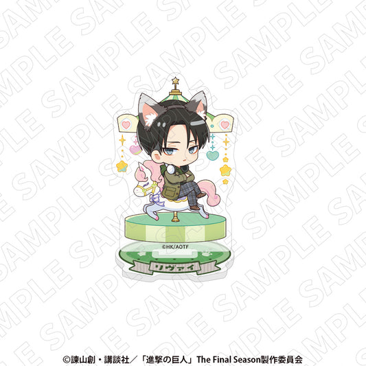 Attack on Titan (Amusement Park ver.) Mini Acrylic Stand [Levi Ackerman]