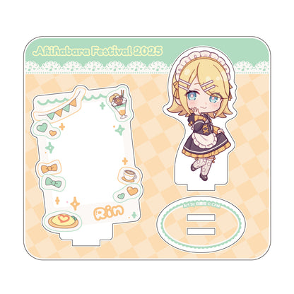 Hatsune Miku Akihabara Festival 2025 (Concept Cafe Ver.) Mini Acrylic Diorama [Kagamine Rin]