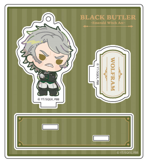 Black Butler -Emerald Witch Arc- Chibi Chara Acrylic Stand [Wolfram Gelzer]