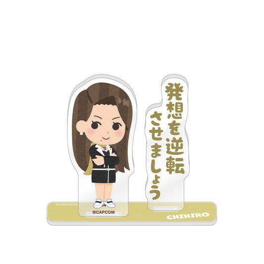 Ace Attorney x Irasutoya Acrylic Stand [Mia Fey]