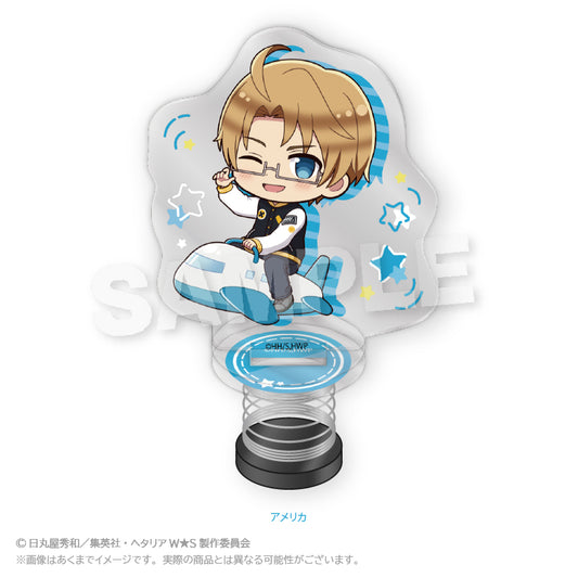 Hetalia World Stars Playground Equipment ver. Spring Acrylic Stand [USA]