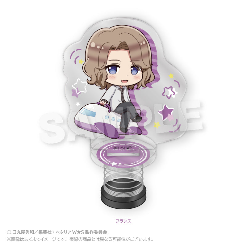 Hetalia World Stars Playground Equipment ver. Spring Acrylic Stand [France]