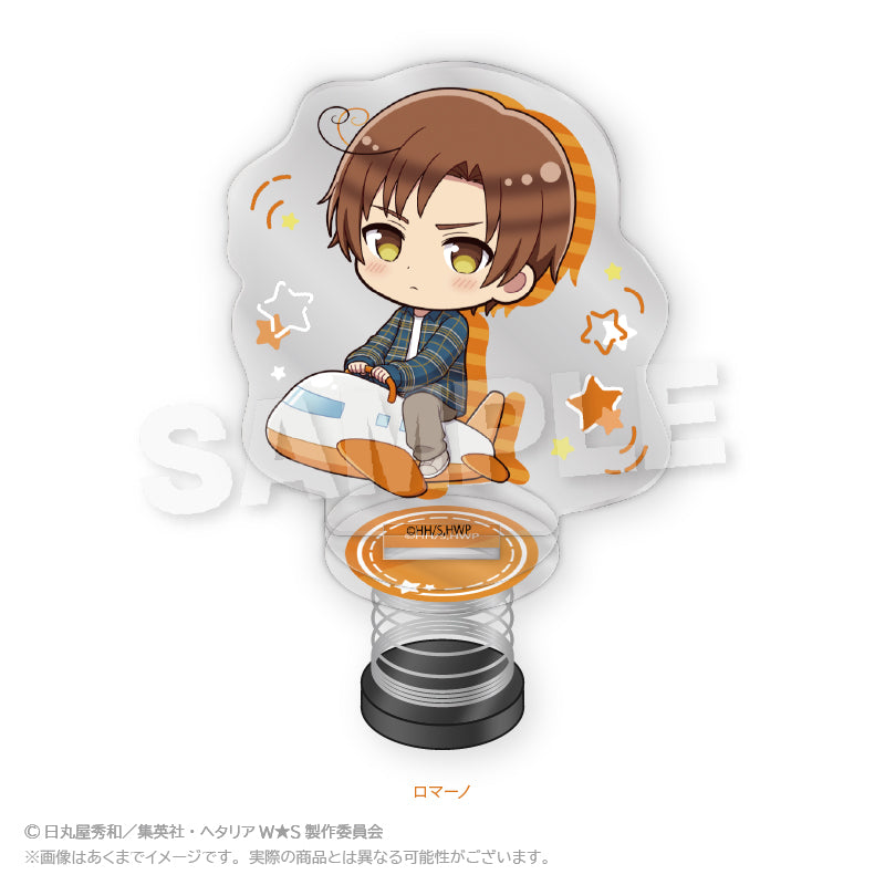 Hetalia World Stars Playground Equipment ver. Spring Acrylic Stand [Romano]